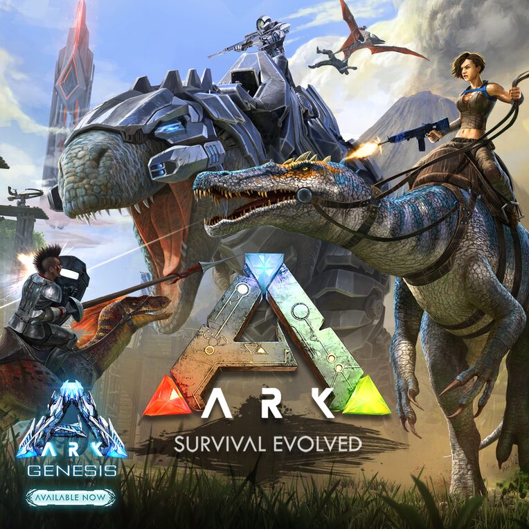 ARK: Survival Evolved para PS4 - portada