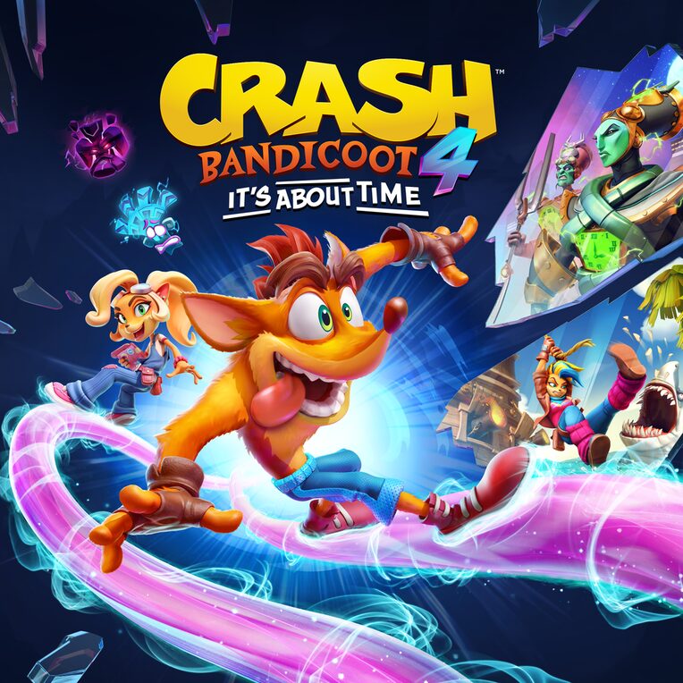Crash Bandicoot 4: It’s About Time para PS4 - portada