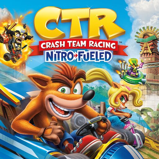Crash Team Racing Nitro-Fueled para PS4 - portada