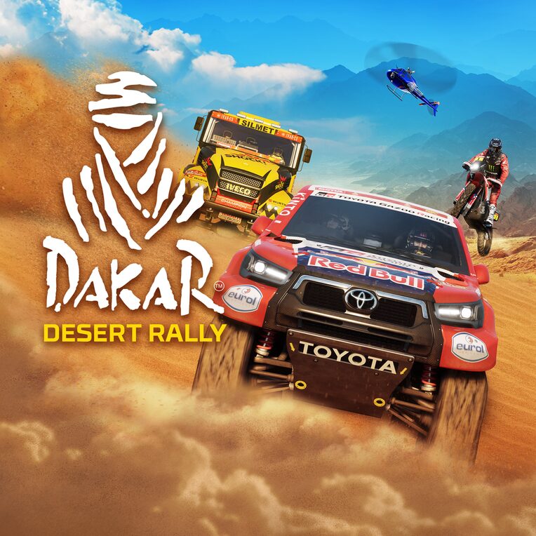 Dakar Desert Rally para PS4 - portada