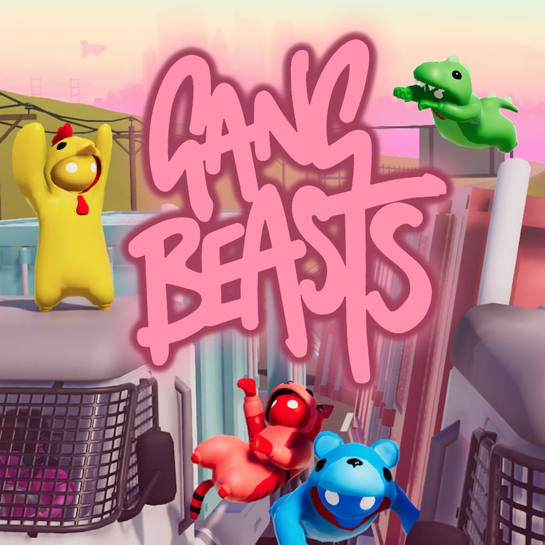 Gang Beasts para PS4 - portada