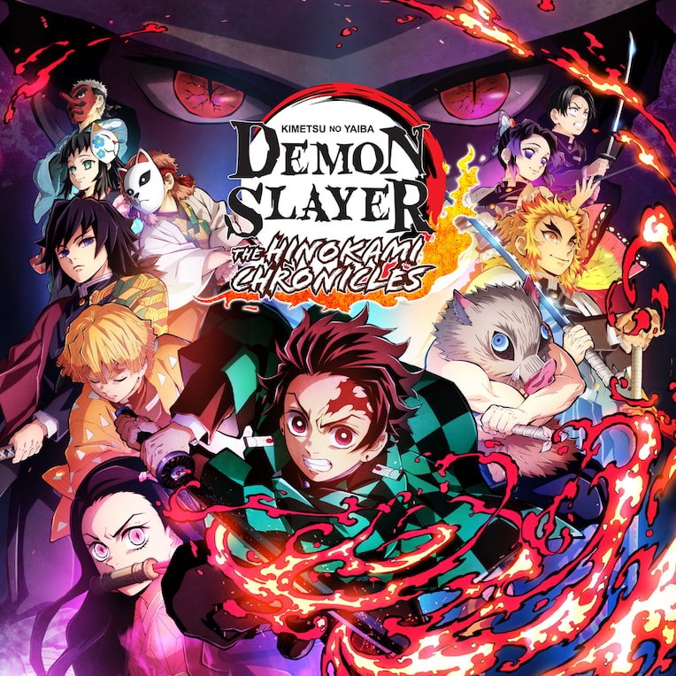 Guardianes de la Noche -Kimetsu No Yaiba- Las Crónicas de Hinokami para PS4 - portada