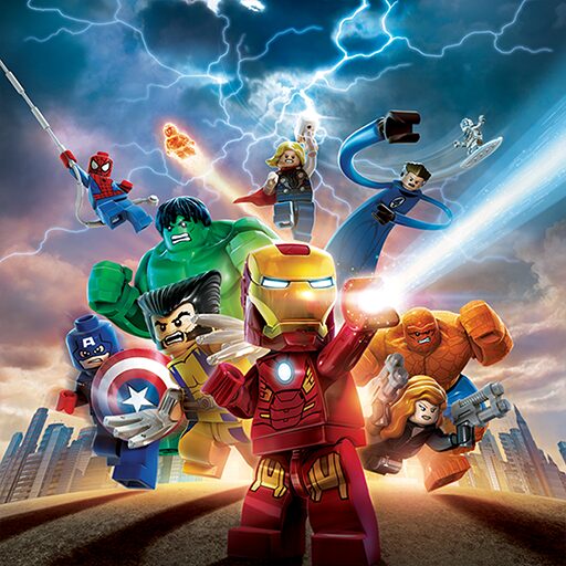 LEGO Superhéroes de Marvel para PS4 - portada