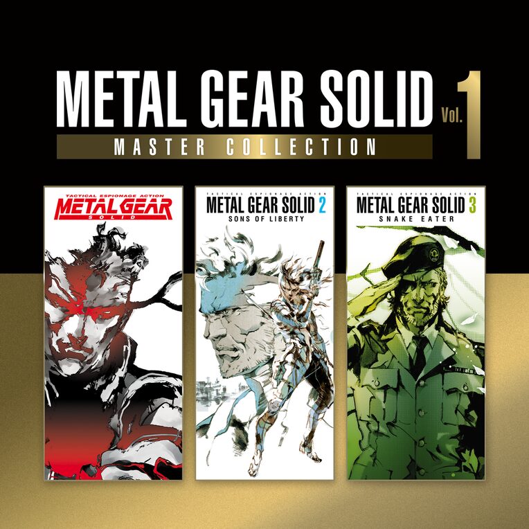 METAL GEAR SOLID: MASTER COLLECTION Vol. 1 para PS4 - portada