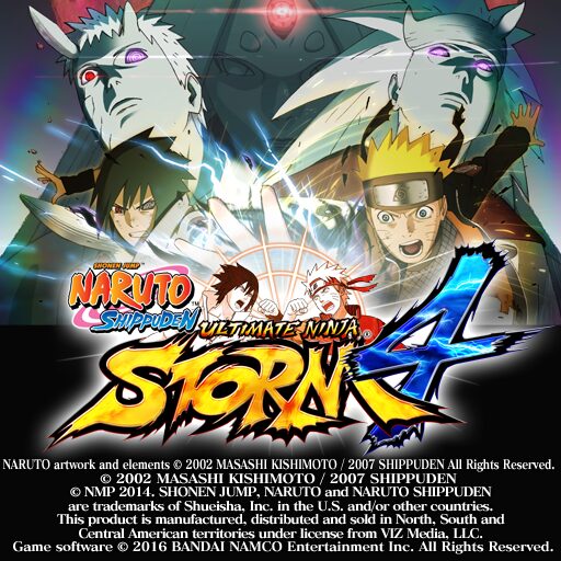 NARUTO SHIPPUDEN: Ultimate Ninja STORM 4 para PS4 - portada