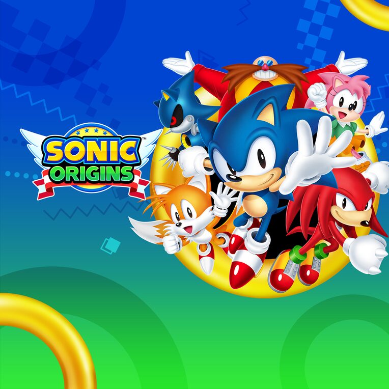 Sonic Origins para PS4 - portada