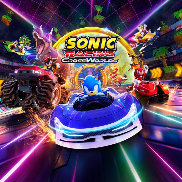 Sonic Racing: CrossWorlds para PS4 - portada