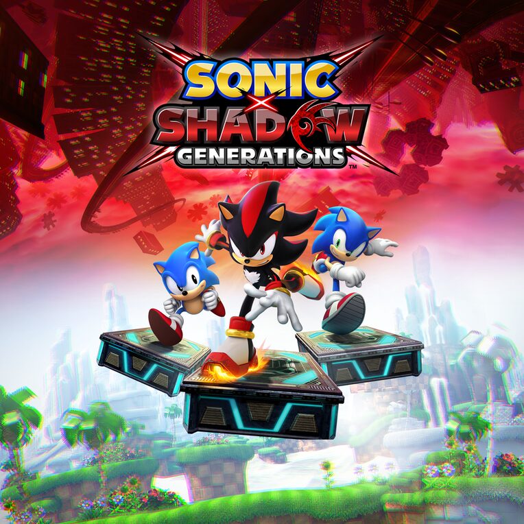SONIC X SHADOW GENERATIONS para PS4 - portada